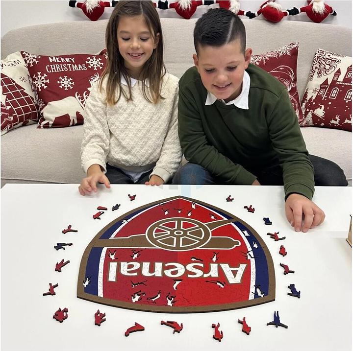 Productafbeelding Iconic Arsenal FC - Logo - Puzzel in Legno Taglia L (500 Pezzi) (500 onderdelen)