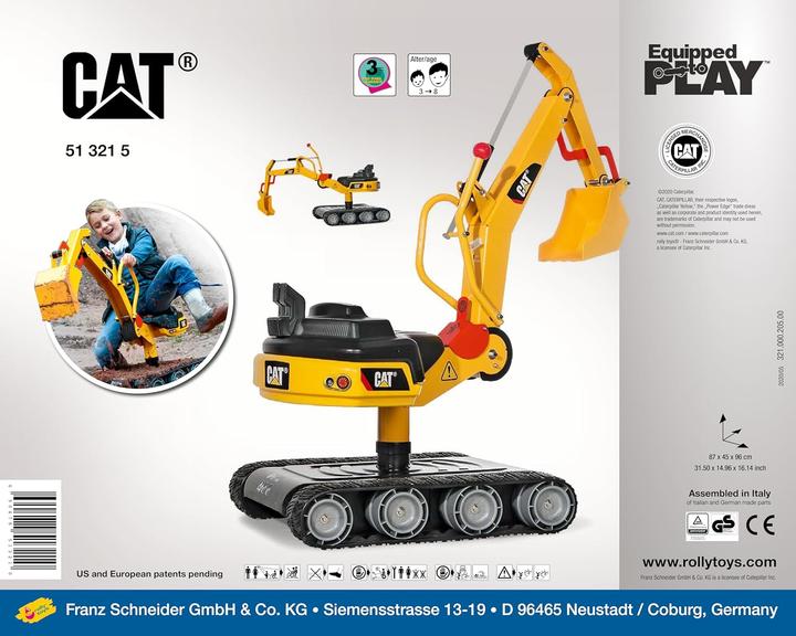 Actual product image Rolly Toys 513215 - CAT rollyDigger