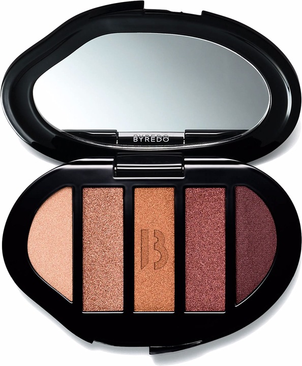 Byredo Palette d'ombres à paupières 5 nuances Dysco (En velours, Fusée éclairante, brouillard, Plume, Fausse fourrure)