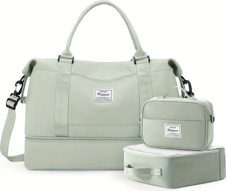 Immagine prodotto Only-Bags.Store 3 pezzi in viaggio con una borsa a mano grande, una borsa sportiva e un bagaglio impermeabile