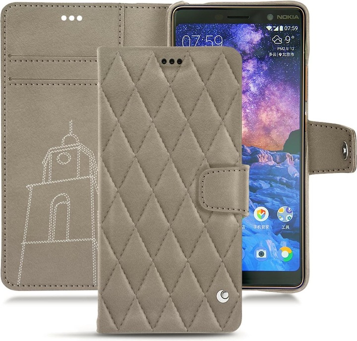 Produktbild Noreve Lederschutzhülle Wallet (Nokia 7 Plus)