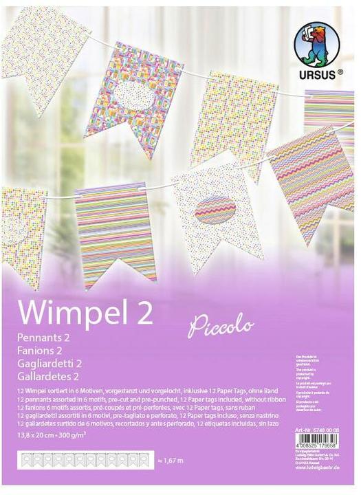 Image du produit Ursus Guirlande Piccolo 1,67 m, Multicolore