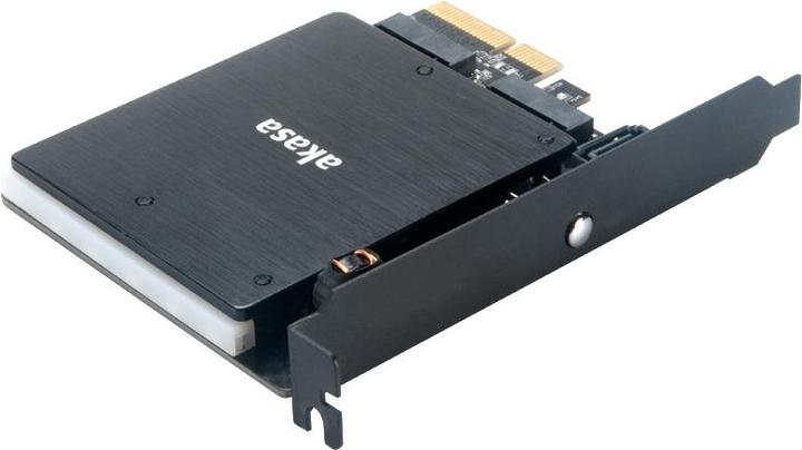 Produktbild Akasa AK-PCCM2P-03 - PCIe - M.2 - Schwarz - 32 Gbit/s - 0 - 55 °C