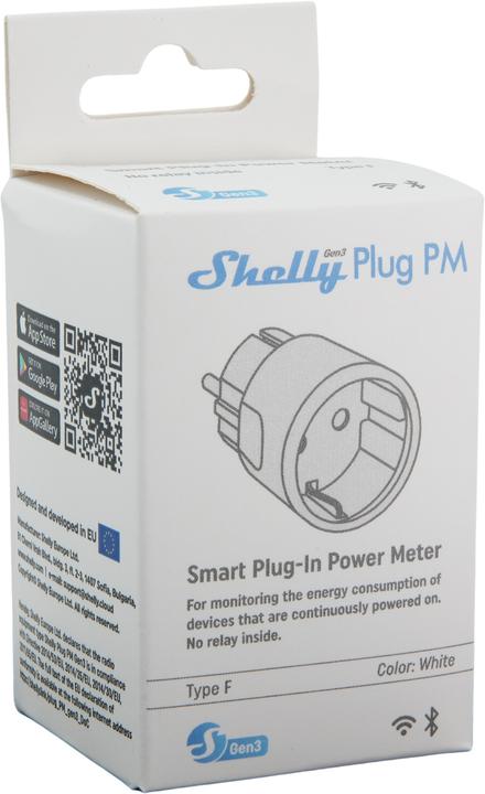 Image du produit Shelly Plug PM Gen3