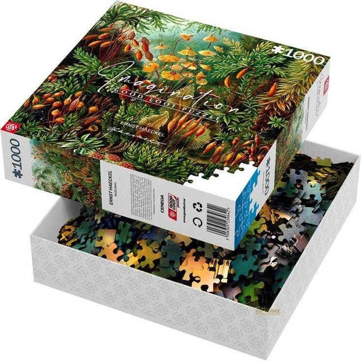 Thumbnail - Good Loot Gutes Beutepuzzle 1000 Ernst Haeckel Muscinae (1000 Teile)