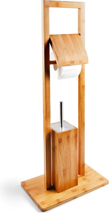 Actual product image Relaxdays WC set bamboo