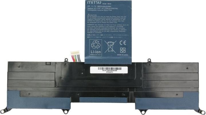Produktbild Mitsu BATTERY BC/AC-S3 (ACER ASPIRE 3280 MAH 33 WH) - Batterie (1 Zelle, 3280 mAh)