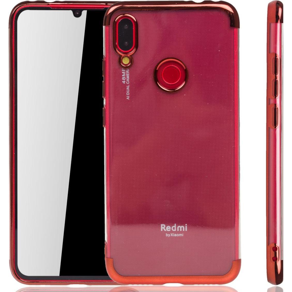 König Design Xiaomi Redmi Note 7 Pro Hülle Case Handy Cover Schutz Tasche Schutzhülle Rot (Xiaomi Redmi Note 7 Pro, Xiao...