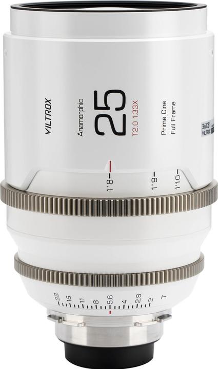 Rollei Anamorphic Cine-Objektiv 25 mm T/2.0 1.33x mit PL-Mount (Arri PL, Vollformat)