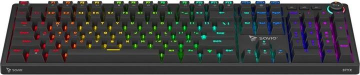 Image du produit Savio STYX Mechanical Keyboard Outemu Red Hot Swap RGB (ING. Int., Filaire)
