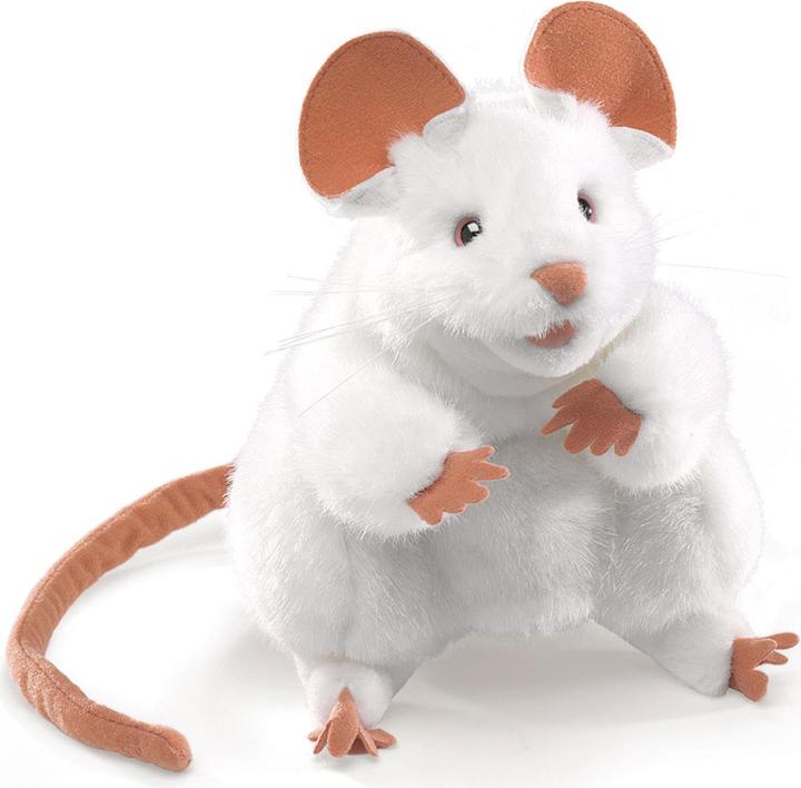 Produktbild Folkmanis Weisse Maus