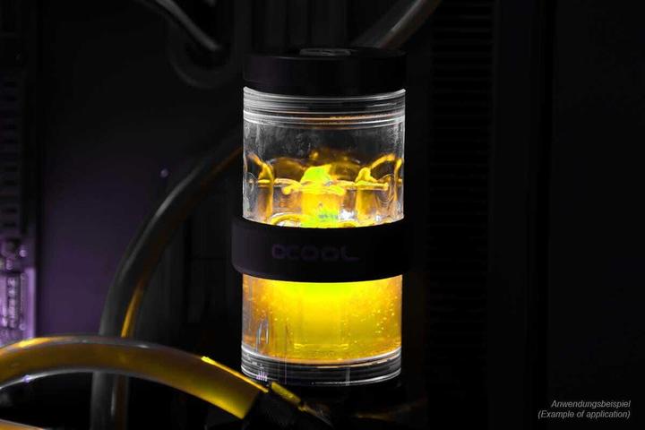 Actual product image Alphacool Ice water Crystal Yellow (1000 ml, Ready-mix)