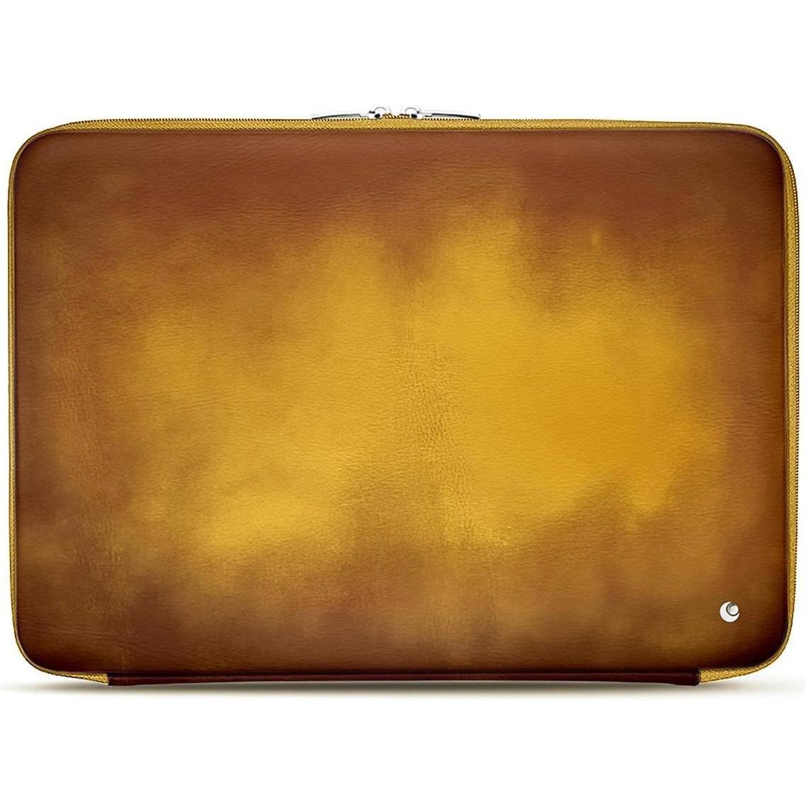 Noreve Lederhülle, Notebooktasche, Orange