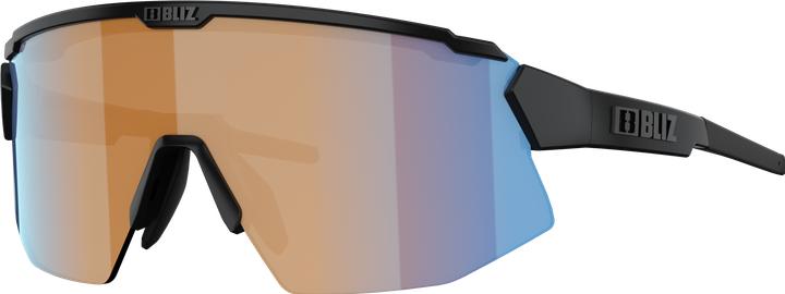 Bliz Occhiali Sportivi Matrix Small – Bianco Opaco/corallo, Lenti Specchio Blu, Per Ciclismo E Sci, Con Hydro Lens Tech - 6