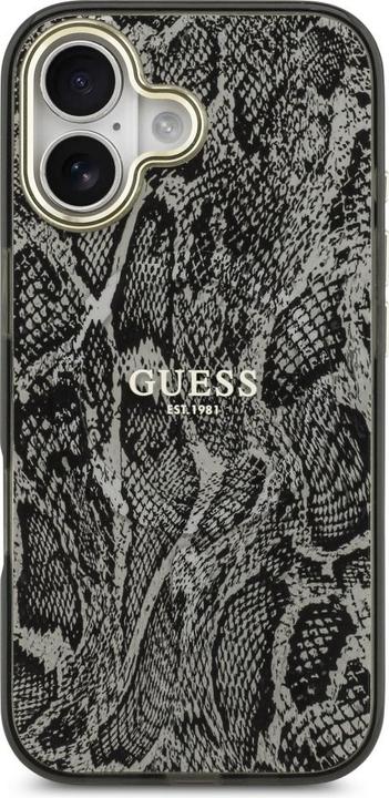 Produktbild Guess - Python Pattern MagSafe (GUHMP17SHIMPYGK) - iPhone 17 - Black (Apple iPhone 17)