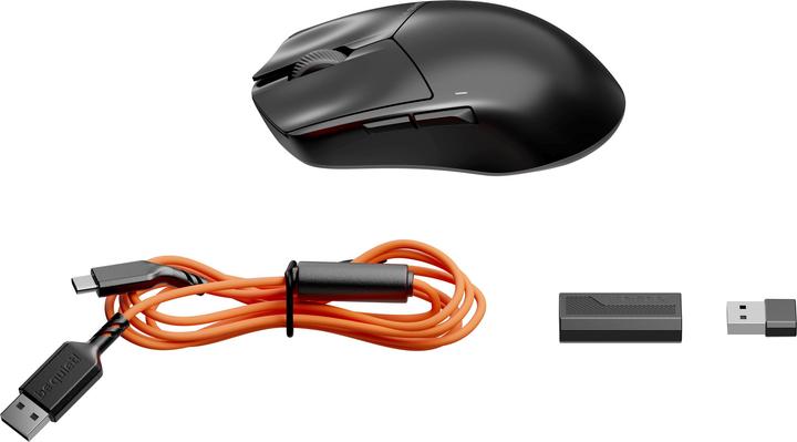 Actual product image be quiet! Be Quiet Maus Dark Perk Sym kabellos schwarz (Cable, Wireless)