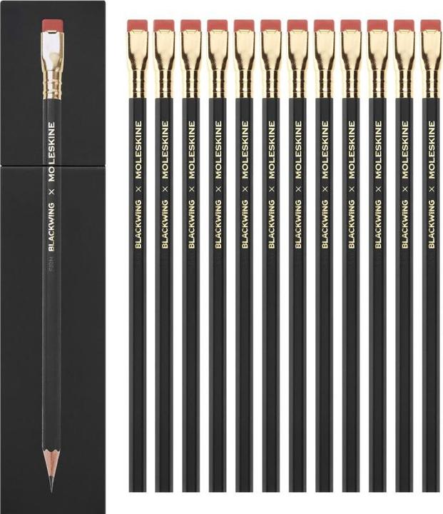 Moleskine BLACKWING X M 12Pins Hard (Hard, 12 x)