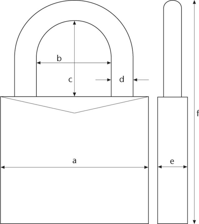Image du produit Abus Serrure à combinaison 145/40