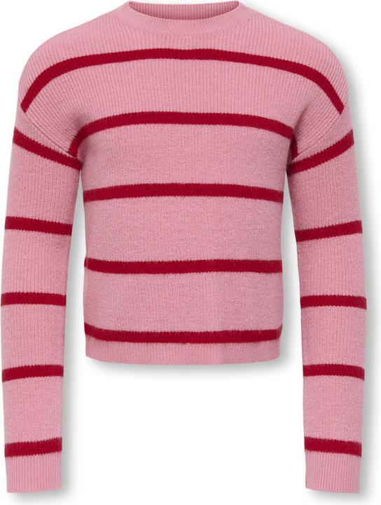 Actual product image Only Kmgfranca Life Short Ls Stripe Knt Noos (128)