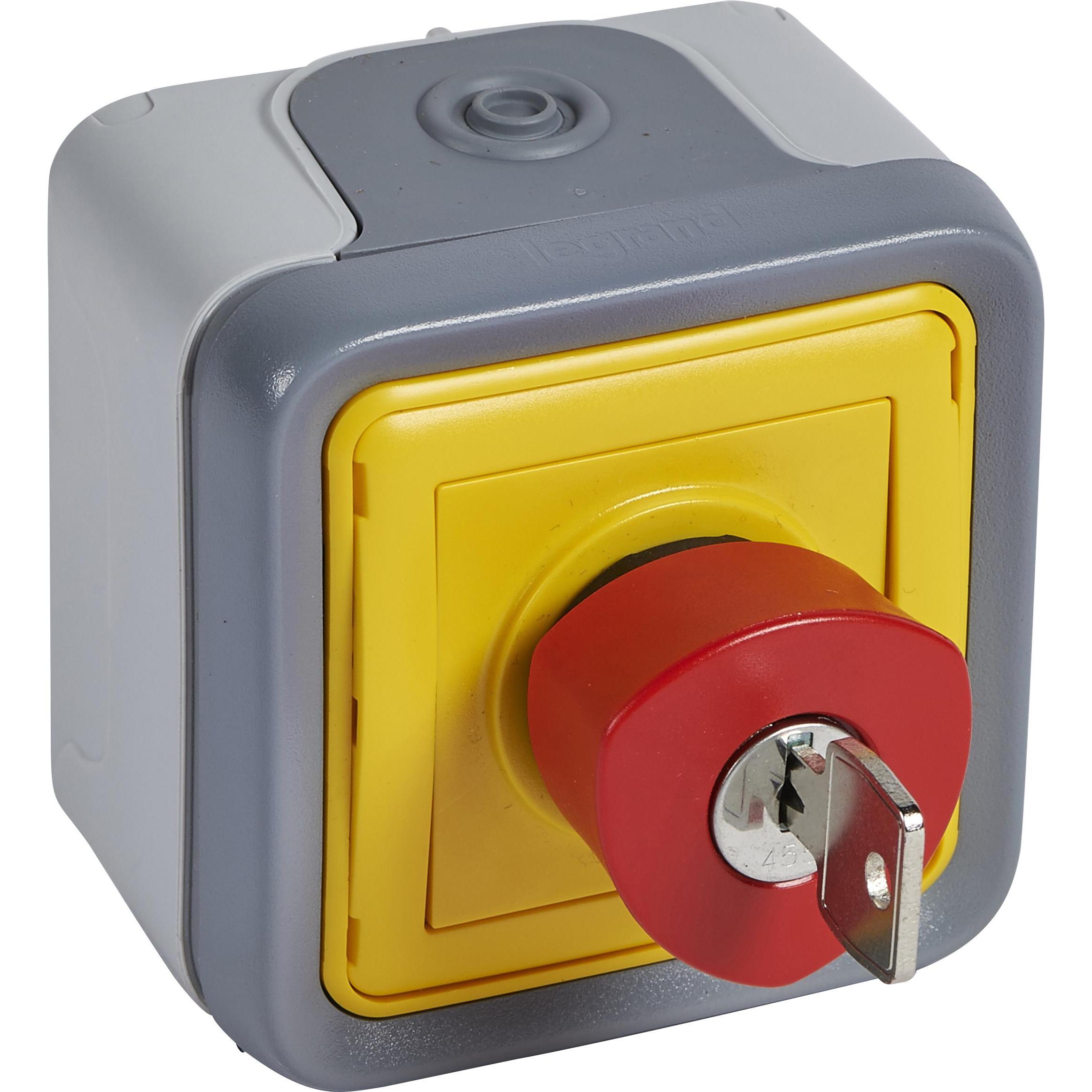 Legrand 69728, Taster + Schalter, Grau