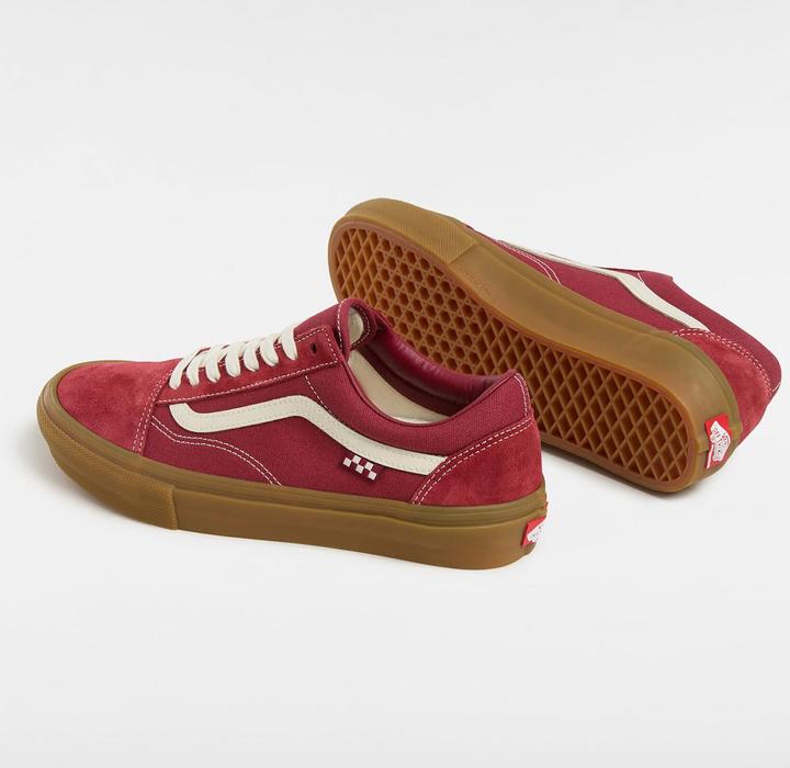 Produktbild Vans Skate Old Skool RED/GUM (44)