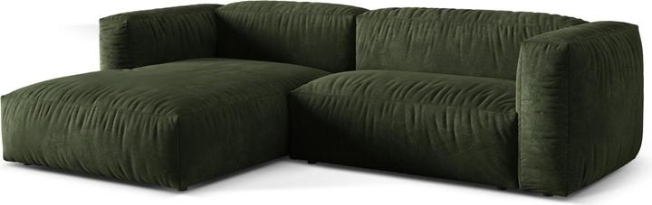 Image du produit Micadoni Canapé D'Angle Gauche Modulaire, "Martina", 2 Places, 283x176x75 Fabriqué en Europe (Canapé modulaire, Canapé d'angle)