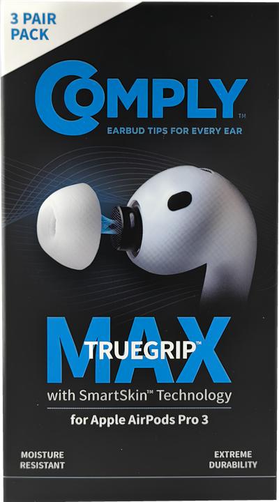 Comply For Apple AirPods Pro 3 Version: Max - White Medium (M)