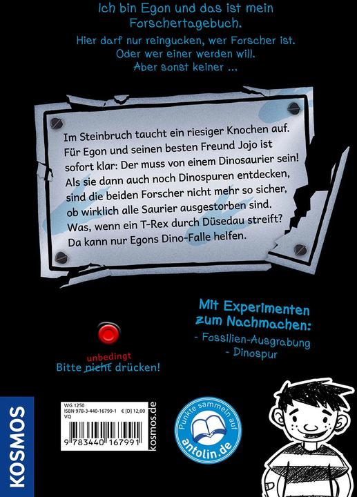 Produktbild Kosmos Niemals den roten Knopf drücken, 3, oder die Dinos drehen durch! (Deutsch, Josephine Schwan-Jones, Kati Naumann, 2021)