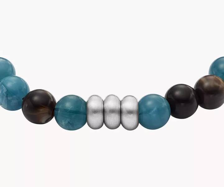 Image du produit Fossil Bracelet de bijoux (25.50 cm, Acier inoxydable, Matières plastiques, Nylon)