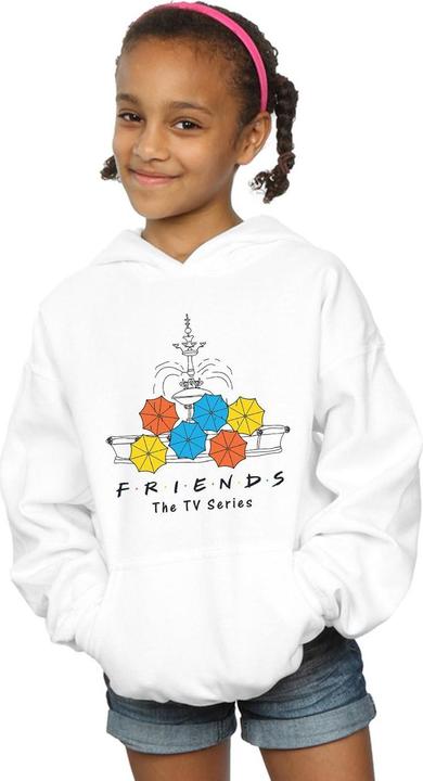 Actual product image Friends Girls Fountain And Umbrellas Hoodie (116)