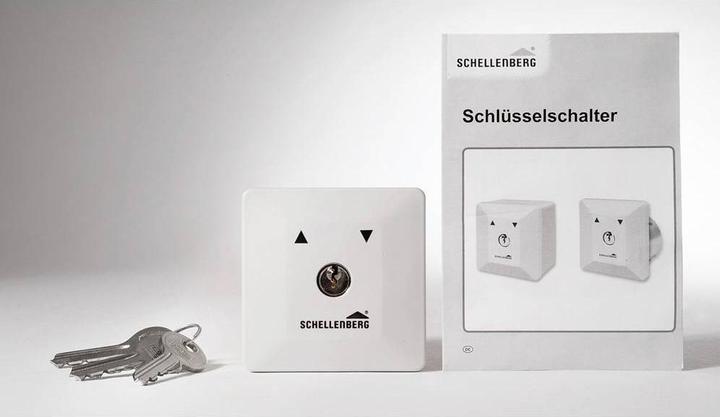 Actual product image Schellenberg 25101 Door operator key switch surface-mounted