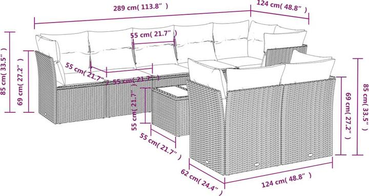 Produktbild vidaXL Jacqueline