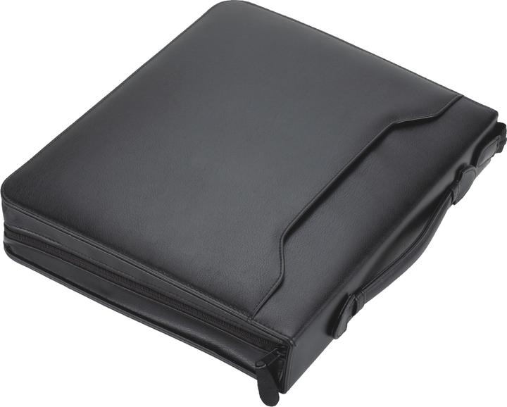 Actual product image Alassio Ring binder Rimini, DIN A4, FINEtouch imitation leather, with CD pocket (A4, 1 x)