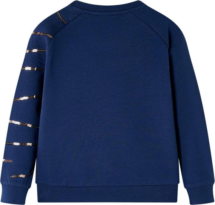 Immagine prodotto vidaXL Felpa da bambino blu navy 104,Materiale: 95 % cotone. 5 (104)