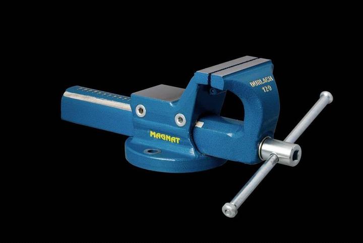 Productafbeelding Peddinghaus Parallelbankschroef Magnat Kaak w.140mm Klem w.200mm gesmeed DURLACH (200 mm)