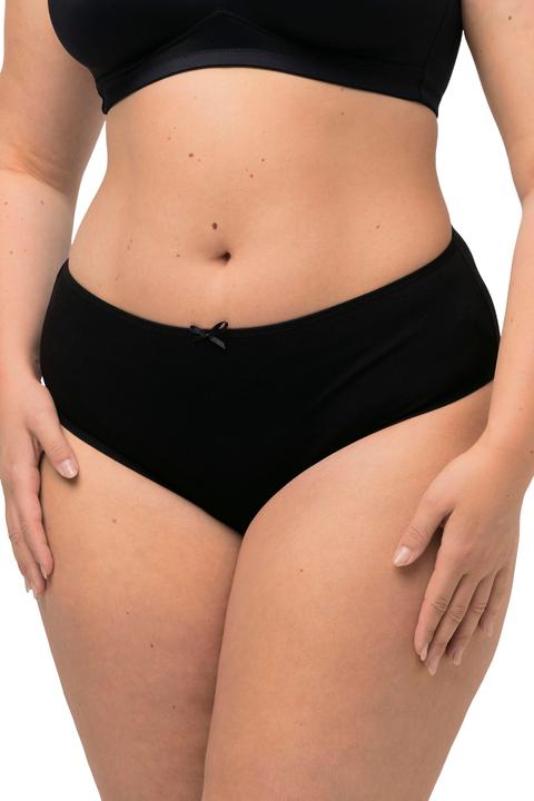 Produktbild Ulla Popken Midislips, 5er-Pack, einfarbig, bis Gr. 66/68 (54)
