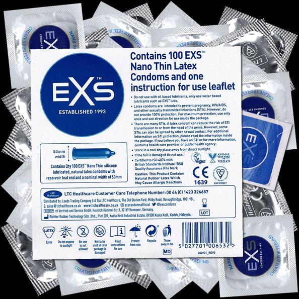 Actual product image EXS Nano Thin (100 pcs.)