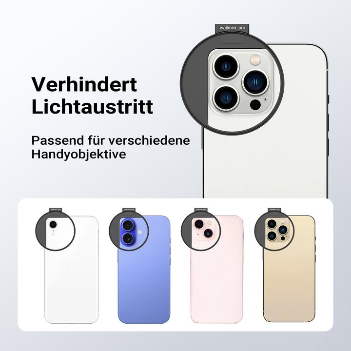 Produktbild Walimex pro Filterhalter 67 mm Polfilter CPL Handykamera Cold Shoe Fotografie (67 mm, Polarisationsfilter)