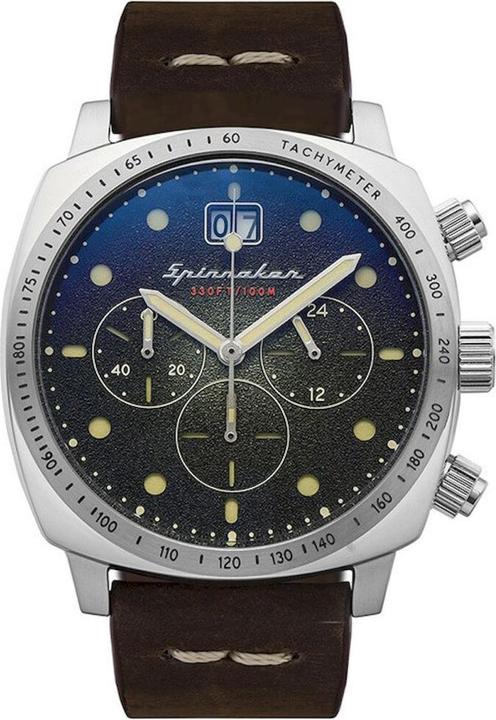 Produktbild Spinnaker SP-5068-02 Hull Chronograph 42mm 10ATM (Chronograph, 42 mm)