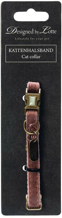 Actual product image Designed by Lotte Cat collar Velura (30, Cat, Walks)