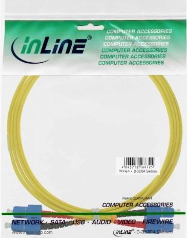 Produktbild InLine LWL Duplex Kabel (CAT6e, 1 m)
