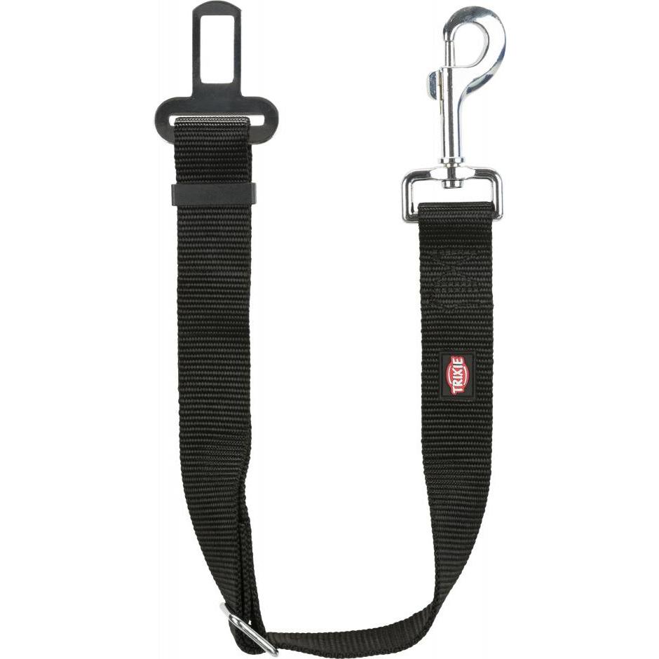 Laisse courte Trixie Friends on Tour pour voiture - largeur sangle 3cm, longueur réglable 45-70cm