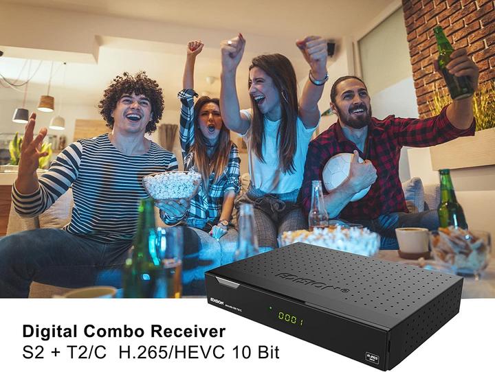 Actual product image Edision Piccollo S2+T2C (6 GB, DVB-S2, DVB-T2, DVB-C, CI Shaft)