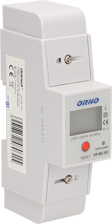 Produktbild Orno 1 Fazowy Wskaźnik Zużycia Energi