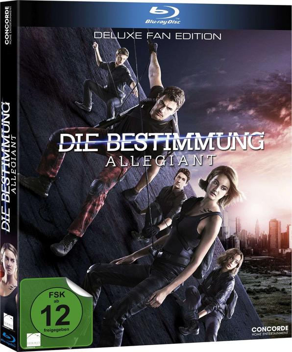 Produktbild Die Bestimmung - Allegiant. Fan Edition (Blu-ray, 2016, Deutsch)