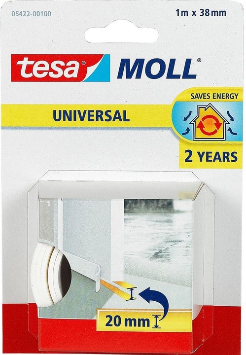 Actual product image tesa tesamoll UNIVERSAL door bottom seal