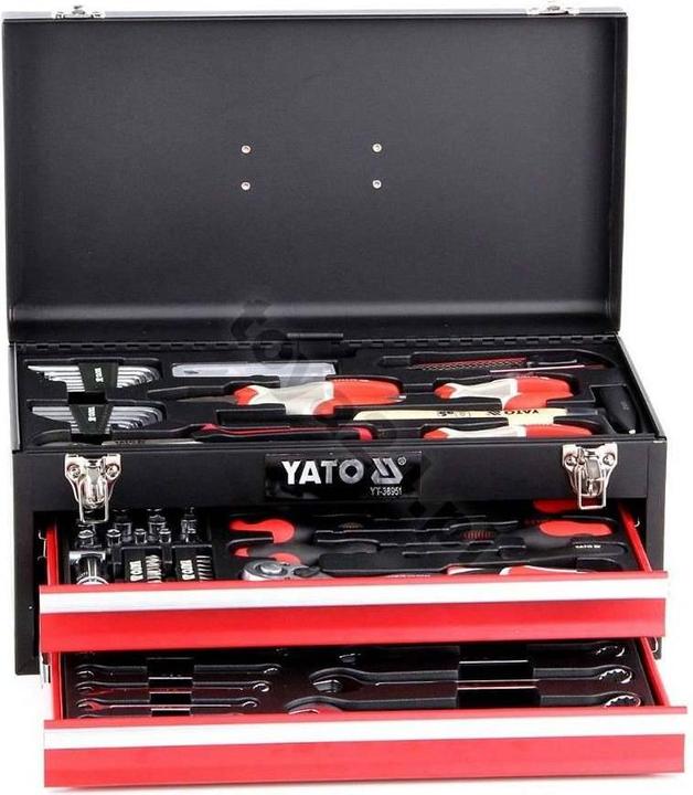 Actual product image Yato TOOL BOX W. TOOLS 80PCS (80 pieces)