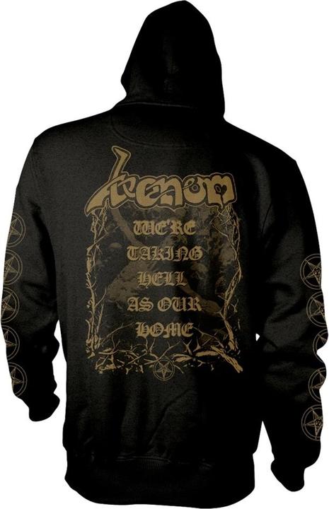 Produktbild Venom Welcome To Hell Gold (Zipper-Hoodie) (S)