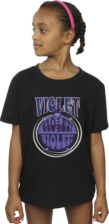Immagine prodotto Willy Wonka & the Chocolate Factory Violet Turning Violet Maglietta Ragazze (104)