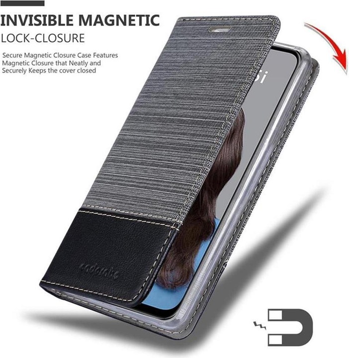 Produktbild Cadorabo Book Jeans Optik Cover (Huawei P20 Lite, Huawei Nova 5i)